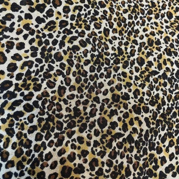 vintgage Under Silk 100% silk tank top cheetah animal print size xl y2k 90s - Picture 4 of 6